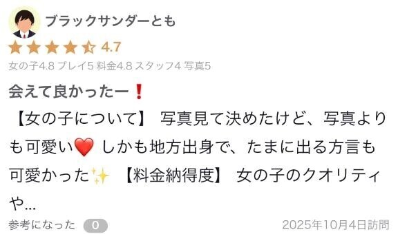 【お礼写メ日記】