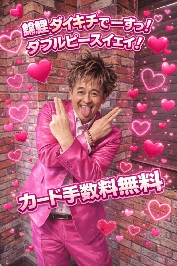 女の子全対象！カード手数料無料イベント！