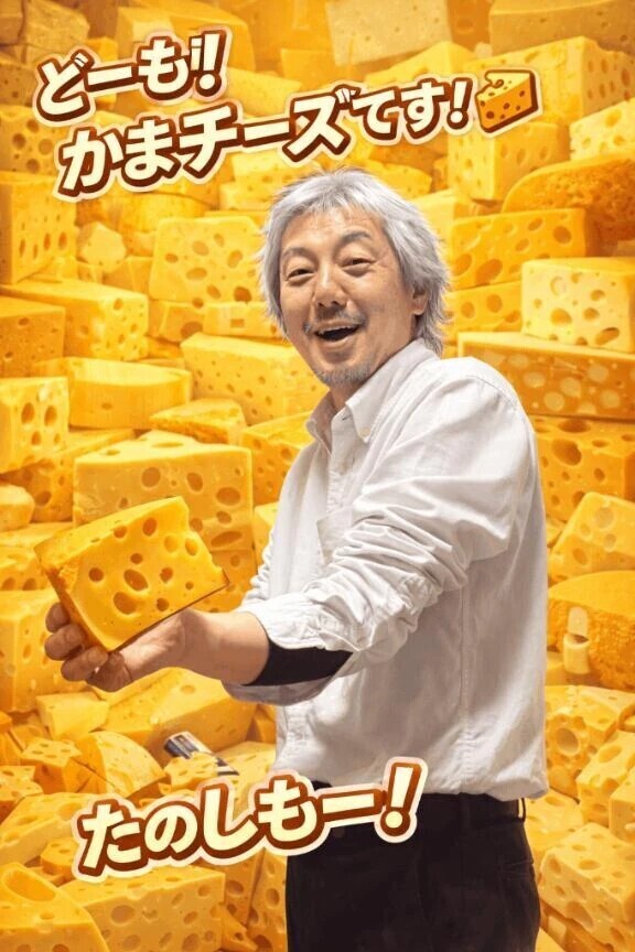 チーズチーズかまチーズ！！🧀