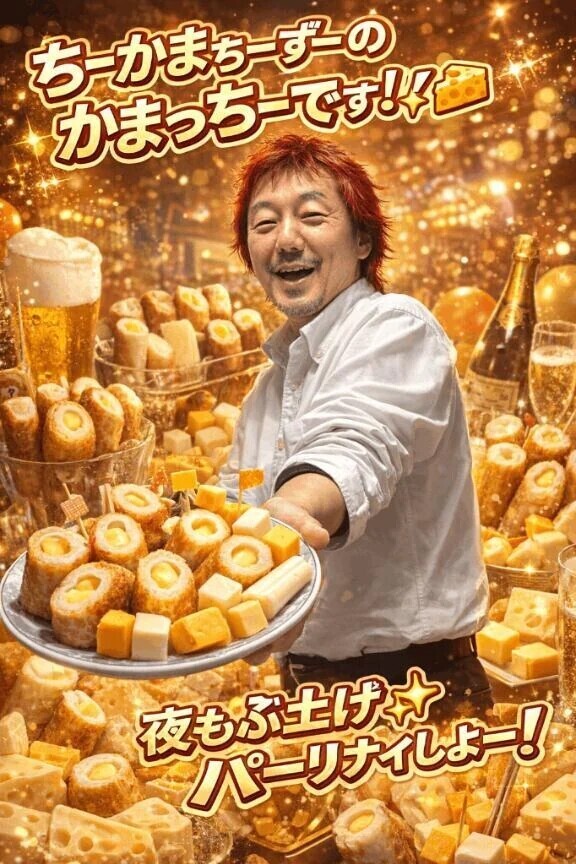 ちーかまちーずのかまっちー！🧀ちーず！