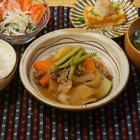今日の夜ご飯～?