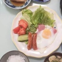 朝ごはん～