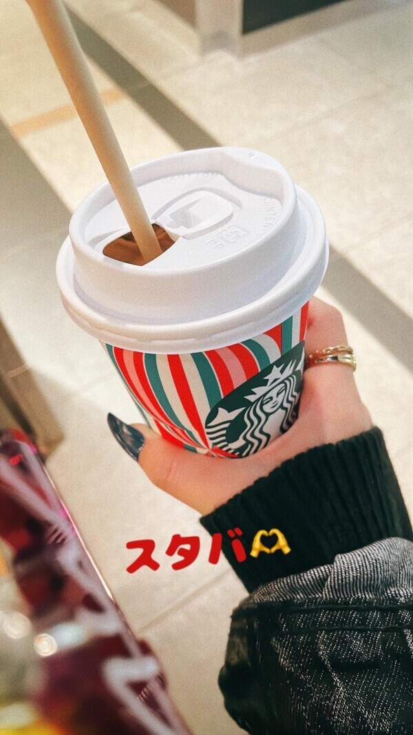 出勤前の安定のスタバw