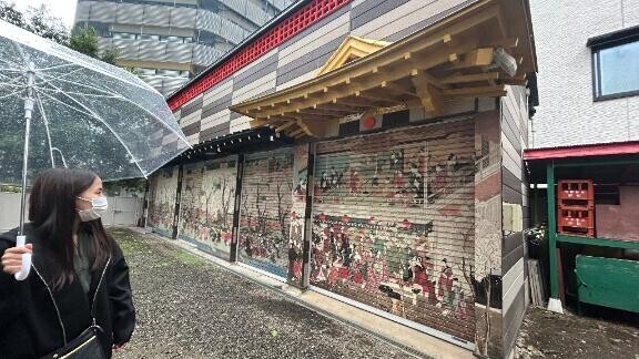 雨の中でも…??