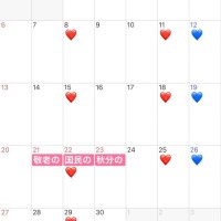 9月のシフト🌟