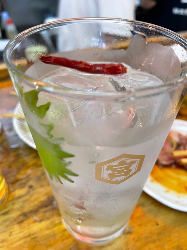 涼し気なお酒