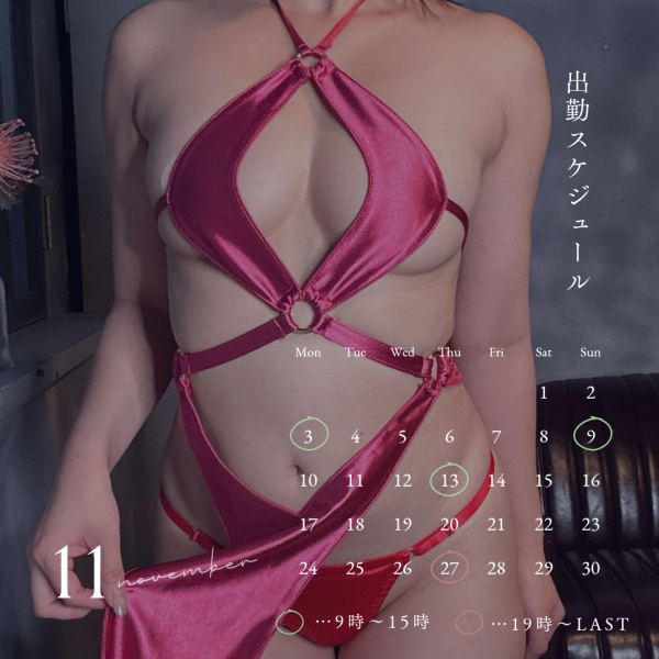 💜11月の出勤スケジュール💜