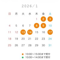 １月前半の出勤日