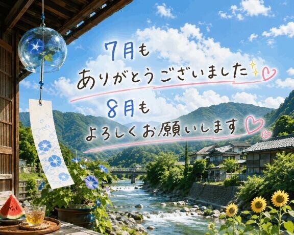 7月のお礼