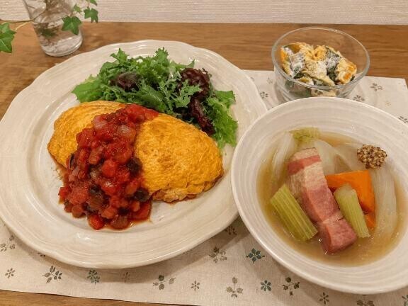夜ご飯載せますね