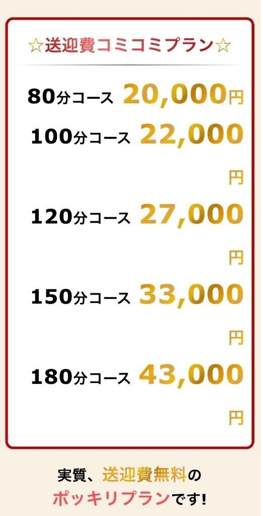 送迎費実質無料