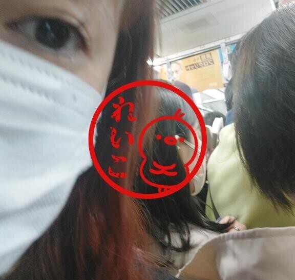 満員電車?