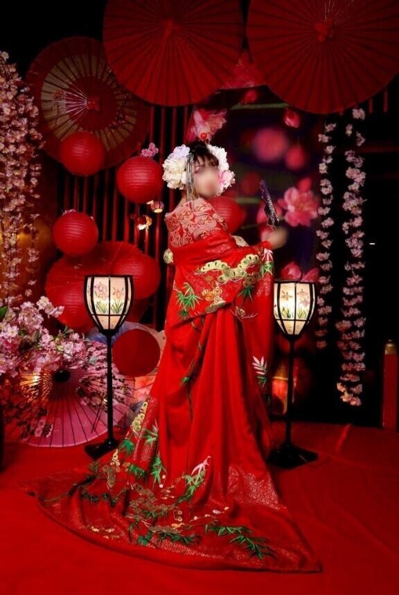 花魁撮影?