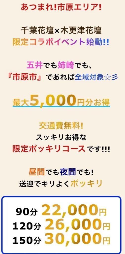 お得なコースあります