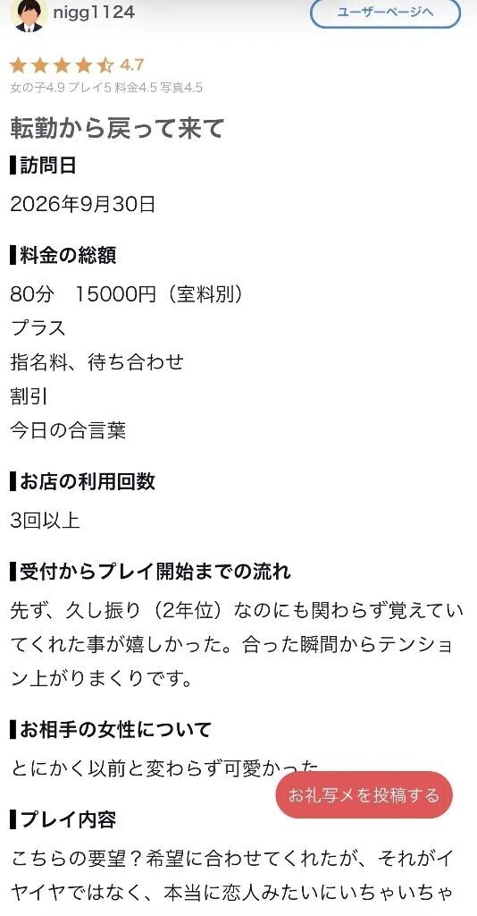 クチコミありがとう