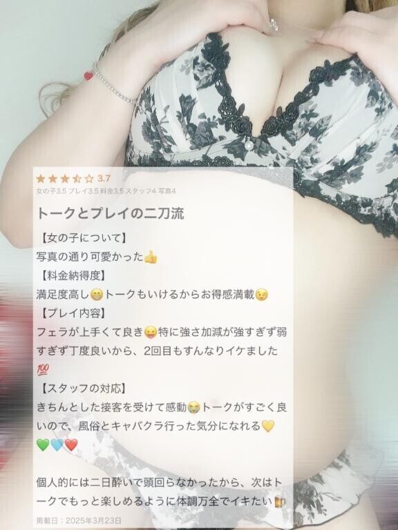 【お礼写メ日記】
