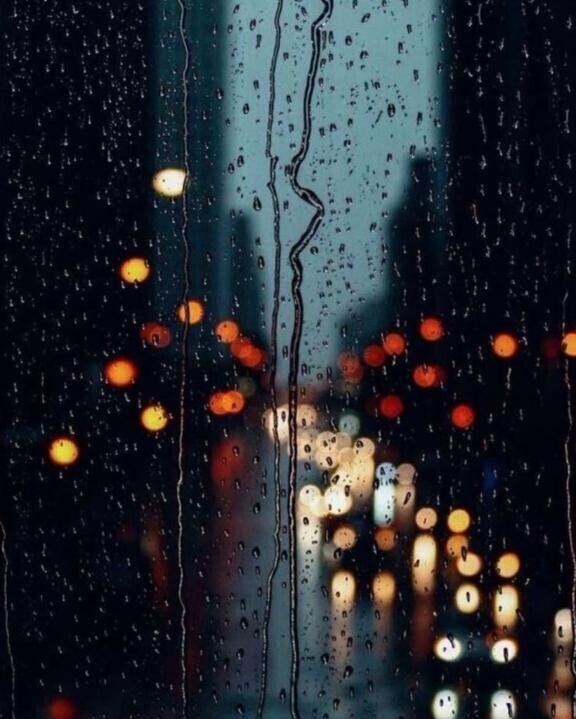 雨の日…💙🩵