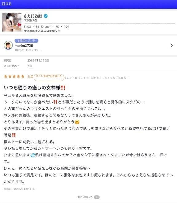 口コミありがと！✨