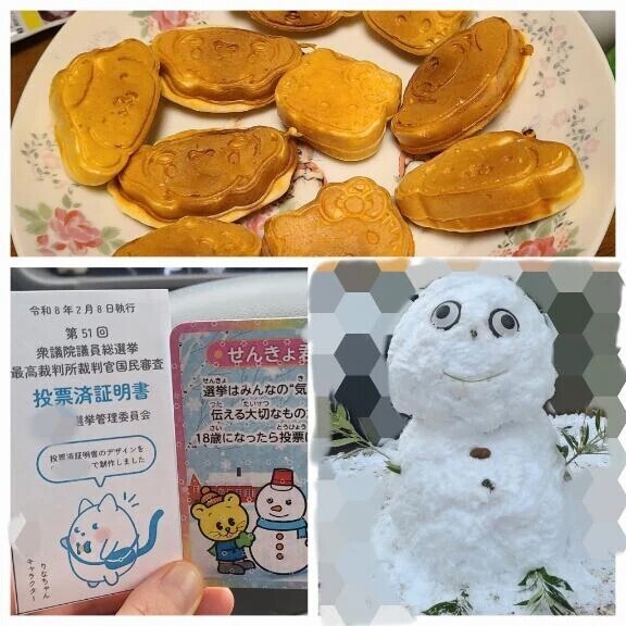 ☃️雪だねー☃️