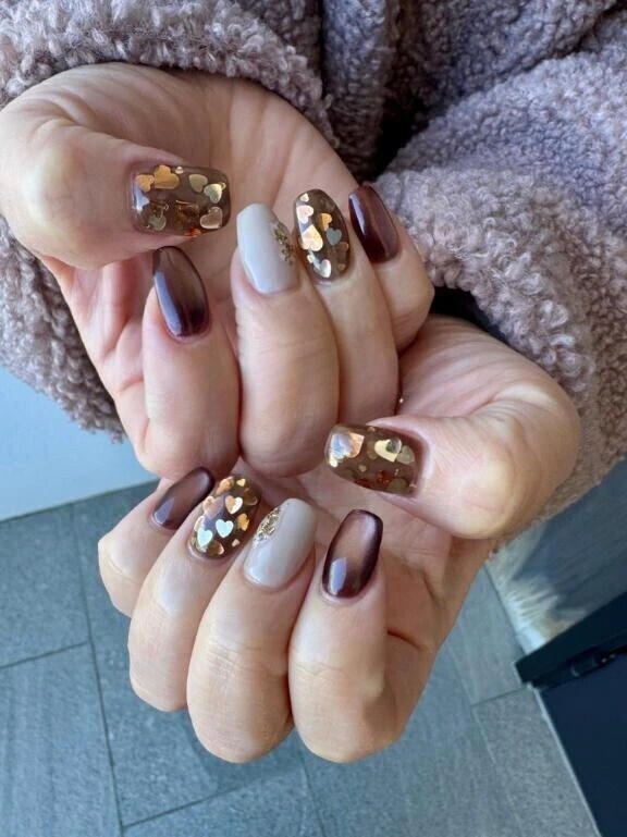 バレンタインネイル♡🍫