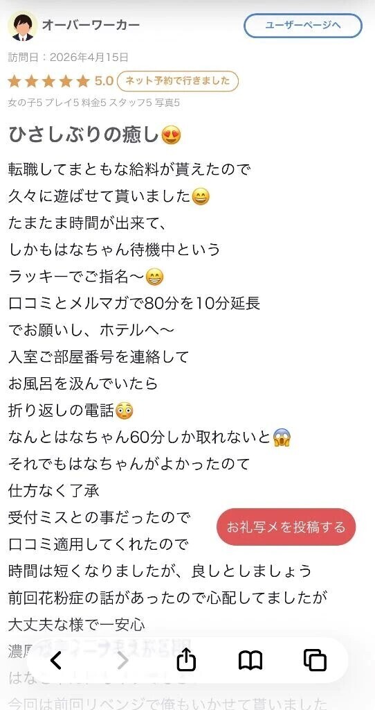 クチコミありがとう