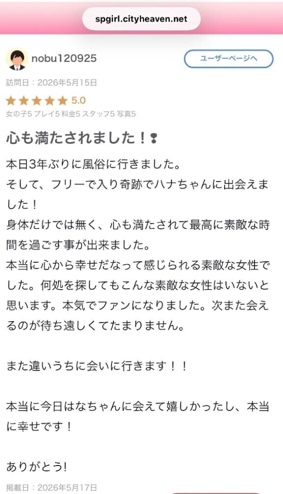 クチコミありがとう
