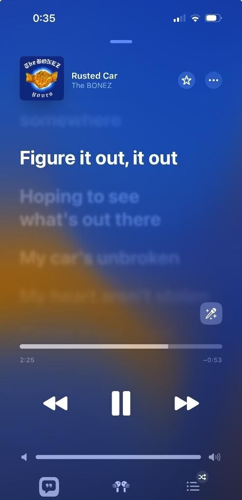 ロックしか信じられない