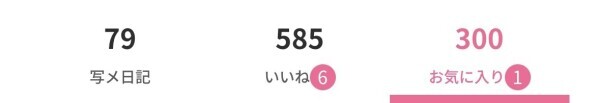 お気に入り登録300人達成‼️