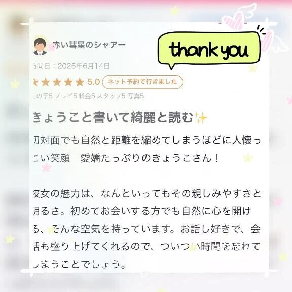 【お礼写メ日記】