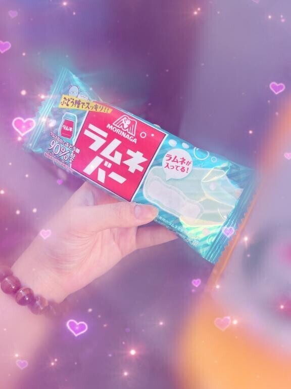ラムネアイス、しあわせ…♡