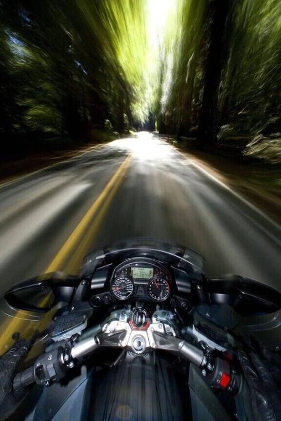 🏍️で