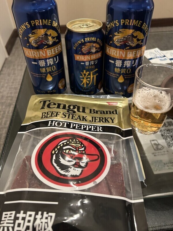 ビールいっぱい❣️❣️
