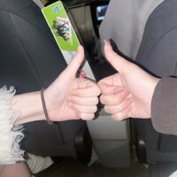 【今日は三人で🤍】