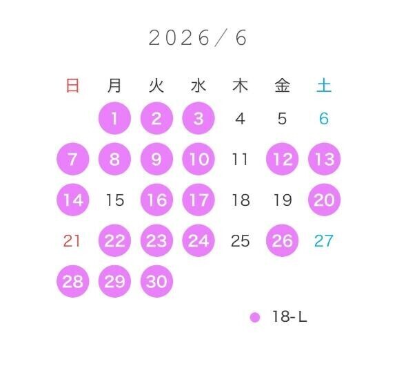 ６月