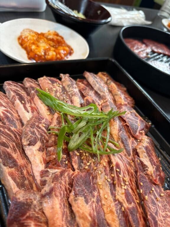 誘惑に負けた🥩🔥