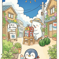 暑いですね☀️