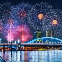 今日は隅田川花火大会だよ🎆🎇
