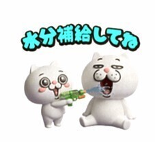 水分補給してね✨