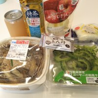 今日もゴーヤーサラダ✨