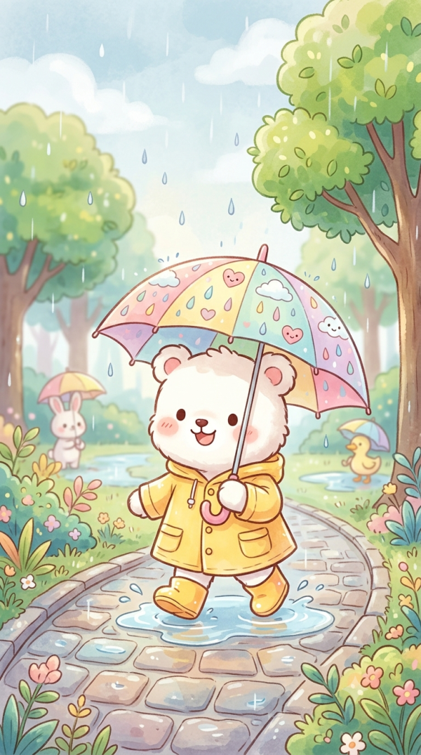 出勤しました🙂☔