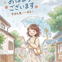 おはようございます☔