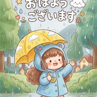 おはようございます☔