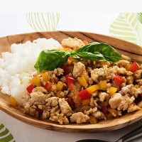 久々にガパオライス😀🍴