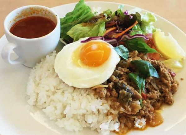 大好物のガパオ😋