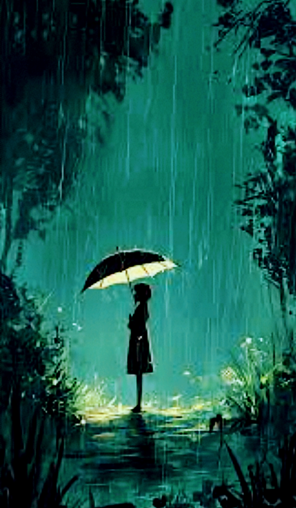 スゴいどしゃ降り☂️