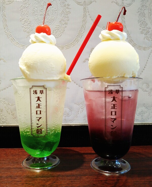 クリームソーダ✨