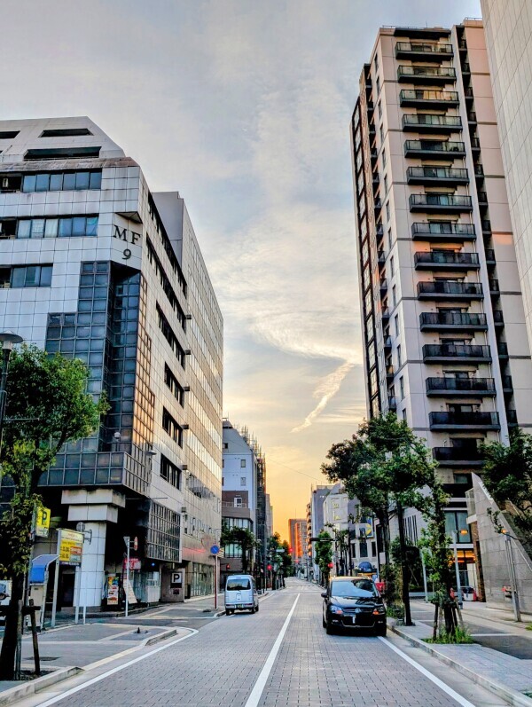 帰り道…