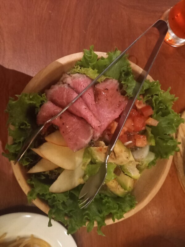 ローストビーフのサラダ🥗