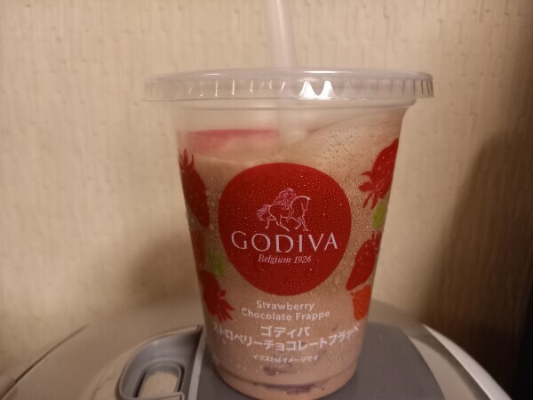 GODIVAのフラッペ🍫