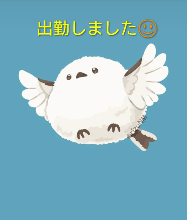 出勤しました😊